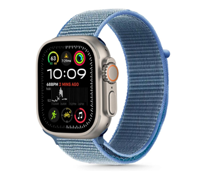 Pasek i akcesoria do zegarków TECH-PROTECT Nylon do Apple Watch 44/45/46/49 mm Baby Blue 5906302370771
